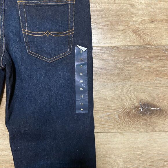 Lucky Brand Jean Youth 16 Blue Kids Girls Classic Straight Dark Wash Mid… - Picture 6 of 7